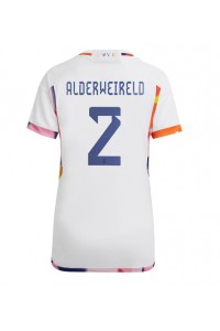 Fotbalové Dres Belgie Toby Alderweireld #2 Dámské Venkovní Oblečení MS 2022 Krátký Rukáv